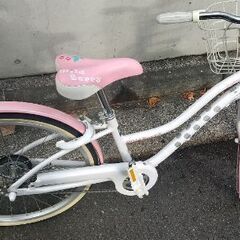 【商談中】女の子用 自転車 22インチ 2017年購入 