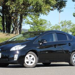 【自社ローン】プリウス　ブラック★保証人なしOK★車両頭金なしO...