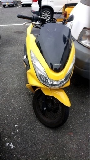 pcx150 新色のイエロー