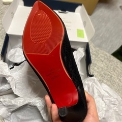 レース柄ヒール👠 新品✨の画像