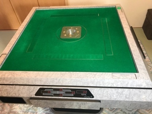 全自動麻雀卓(日本製) 作動品) 連続20回以上使用問題無く使用できました。