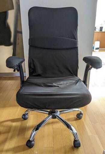 値下げしました!!タンスのゲン オフィスチェア ハイバック ブラック
