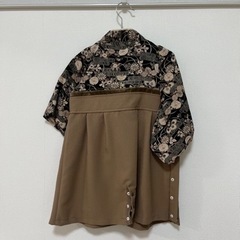 ベビー袴ロンパース80サイズの画像