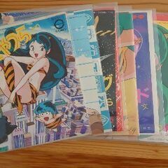 ★ うる星やつら レコード EP 8枚 高橋留美子 松谷祐子 小...