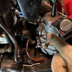 ホンダ crm250のチョークレバー！