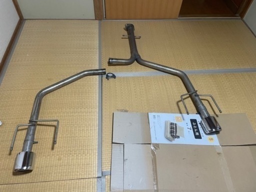 18系クラウン　リアピースストレートマフラー