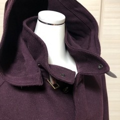 値下げ　ピーコート HERE’S メンズコート ワインレッド 使用僅か 美品 オシャレの画像