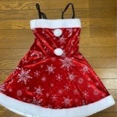 クリスマス衣装　クレアーズ サンタ140 サンタワンピース　小柄な女性もの画像