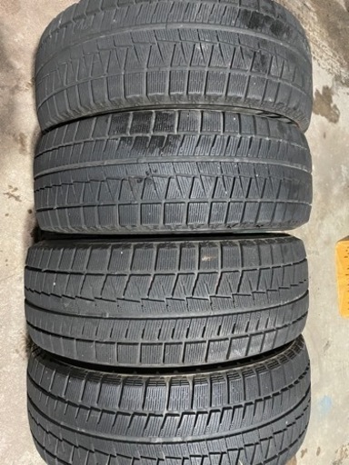 215/55R17 REVO GZ 中古品 4本 17インチ スタッドレスタイヤ