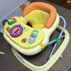 くまのプーさん　歩行器の画像