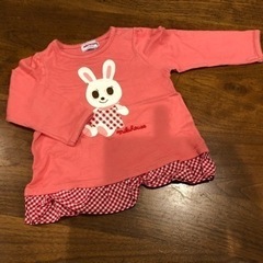 80☆ミキハウス ロンT