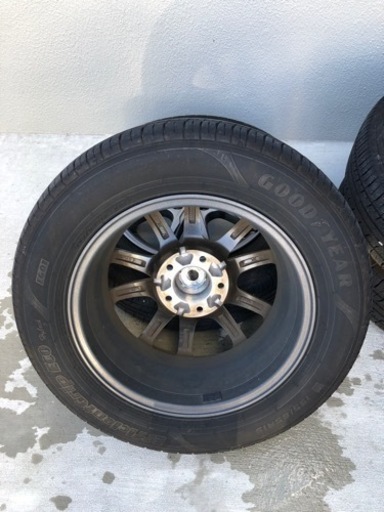 中古ホイール付サマータイヤ売ります グッドイヤー　EG01 195／65R15