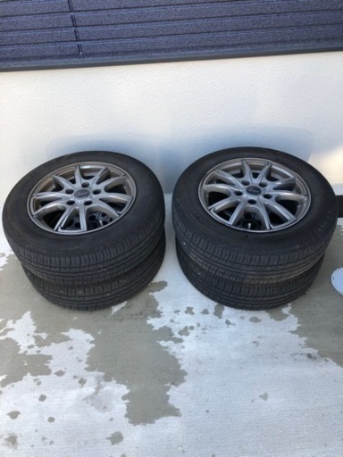 中古ホイール付サマータイヤ売ります グッドイヤー　EG01 195／65R15