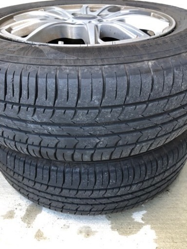 中古ホイール付サマータイヤ売ります グッドイヤー　EG01 195／65R15