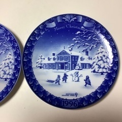 ケンタッキー　クリスマス　プレート　1996年　2枚　皿