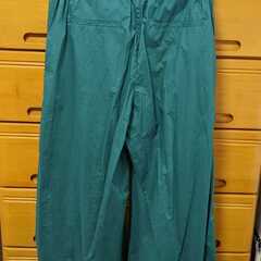 Morabito モラビト ワイドパンツ カジュアルパンツ パンツ 40 グリーンの画像