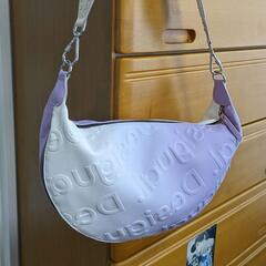 Desigual デシグアル ショルダーバッグ 三日月バッグ バッグ パープルの画像