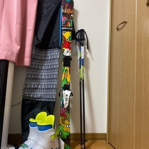 【取引中】新品スキー4点セット　男の子