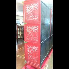 朱漆螺鈿琉球箪笥(骨董品)の画像