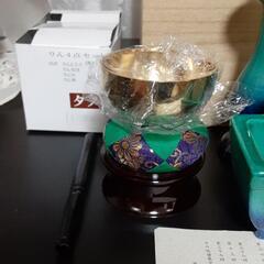 丸谷焼き　燭台セットの画像