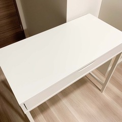 IKEA ALEX アレクス  デスク ホワイトの画像