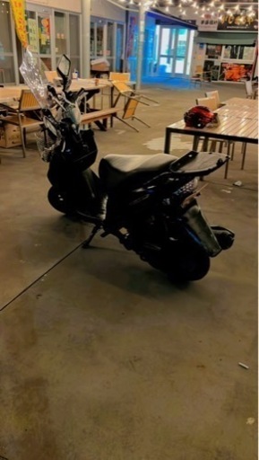 v125gツヤ無しマットブラック仕様