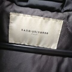 nano・universe 正規品 ダウンジャケットの画像
