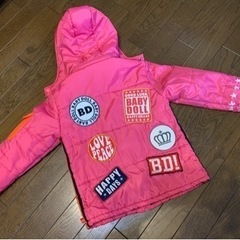 ベビードール　中綿入りジャンバー　130の画像