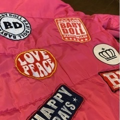 ベビードール　中綿入りジャンバー　130の画像