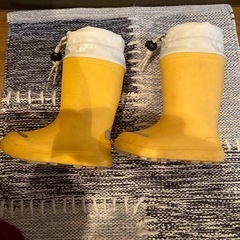 無印　長靴　レインブーツの画像