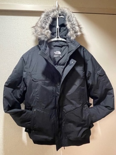 新品未使用The North Face ノースフェイス ビックロゴ ゴッサム ダウンパーカー ダウンジャケット BLACK US-XL