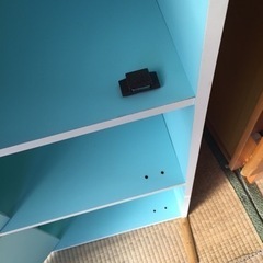 3段カラーボックスのマグネット2個の画像