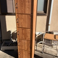 （御礼終了）🙇🏻‍♀️扉付きで便利な５段収納棚‼️お譲りします‼️の画像