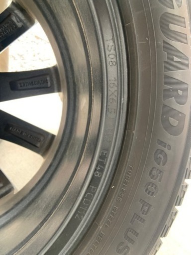 【値下げ】スタッドレスタイヤ　YOKOHAMA ice GUARD　ホイール　輸入車