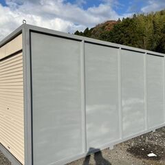 リユースコンテナオリジナル【Newスチールコンテナ（シャッター付き】【幅2440ｍｍ高さ2500ｍｍ長さ6000ｍｍ】の画像
