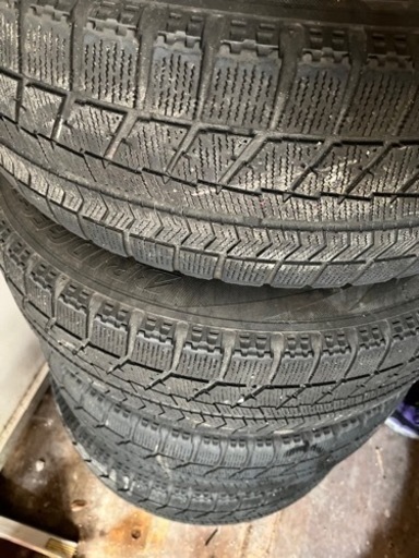 値下げ‼️日産　セレナC25で使用　アルミ、スタッドレスタイヤ