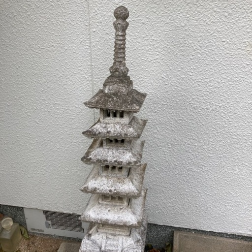 五重塔　庭置物