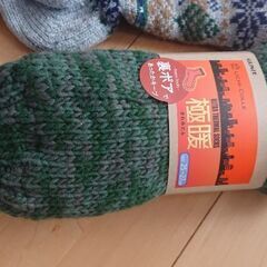 【GUNZE】極暖 裏ボアソックス 2点の画像