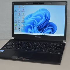 最新Windows11+office 爆速SSD128GB 東芝dynabook R930 高性能core i5