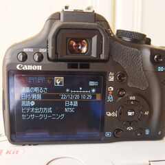 値下げしました/Canon EOS Kiss X3 ダブルズームsetの画像
