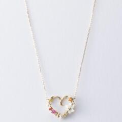【値下】Samantha Tiara マルチストーンネックレス　10金
