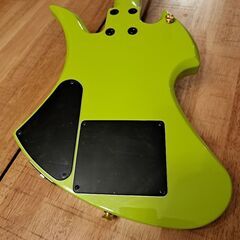 Burny  グリーンハートJr アンプ内蔵ギター hide　エレキギター　ヒデの画像
