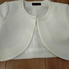 130cm♡入学式　シフォンワンピース＆ジャケットセットの画像