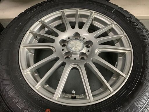 売約済　30　50プリウス　ウィッシュ　195/65R15　アイスナビ7　グッドイヤー　安心のエアー＆バランス調整済　即装着可能