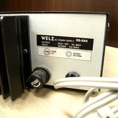 DC POWER SUPPLY WEKZ ヴェルツ RS-585 中古 苫小牧西店の画像