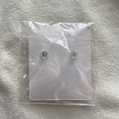 未使用　ピアス🖤の画像