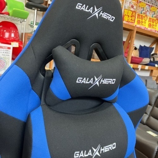 ⭐️人気⭐️GALAXHERO ゲーミング座椅子（青）ギャラクシーヒーロー