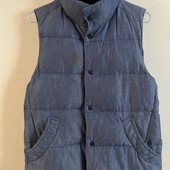 【決まりました】メンズ　リバーシブルダウンベストの画像