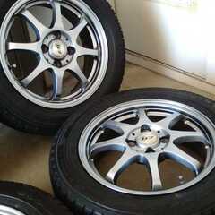 グッドイヤー スタッドレス 175/65R15 ／ LCZ 軽量アルミホイール 5.5×15 4H PCD100 ET45の画像