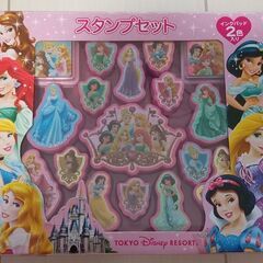 ディズニープリンセスのスタンプ